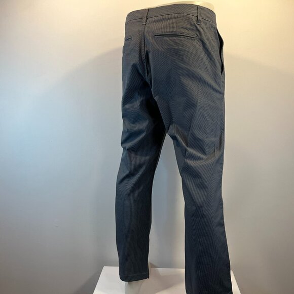 Bonobos Maide Straight Leg Blue Houndstooth Golf Pants - Size 33 x 30 - Picture 5 of 7